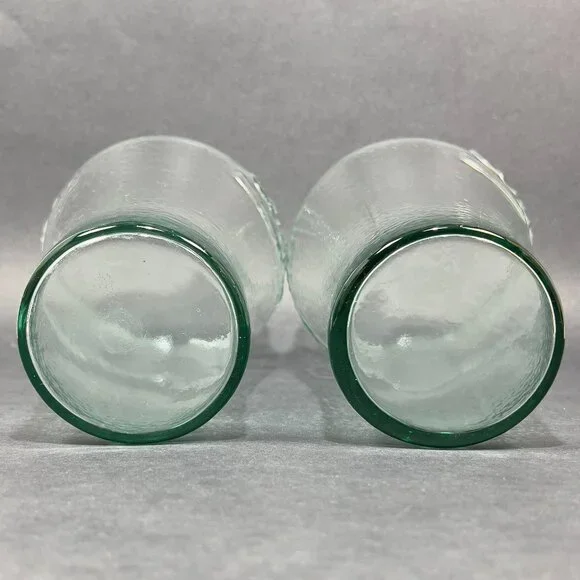 Indiana Glass Classic Coca Cola Coke Oversized Drinkware Glasses Green - Picture 6 of 16